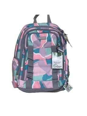 Eastsport Unisex Expandable Team Recycled Backpack, Abstract Joy Outdoor Camping